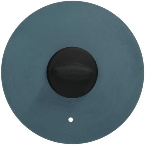 Deckel mit Entlüftung 28 cm Aluminium Blau