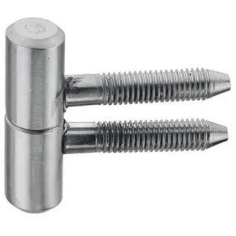 Monin Gewindestecker verzinkt weiß 14x36mm Stahl