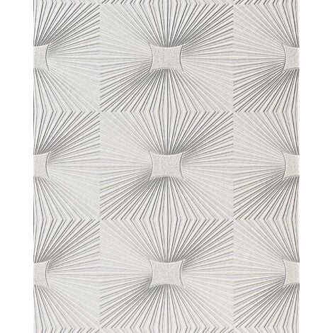 Decken und Wand-Tapete EDEM 115-00 Deckentapete Vinyltapete Decor Paneel Optik Kachelmuster weiß