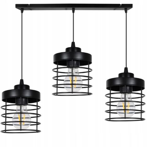 DECKENHÄNGELAMPE LOFT KRONLEUCHTER DRAHT LED