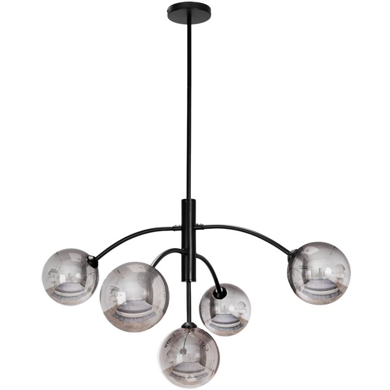 Toolight Deckenlampe App1021-6cp Black
