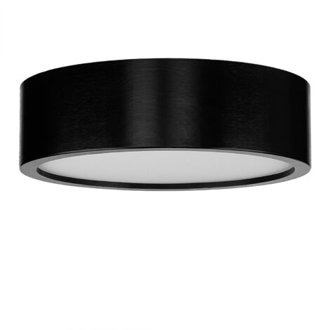Deckenlampe E27 Holz rund Ø 27 cm Modern Deckenleuchte Wohnzimmer - Wenge