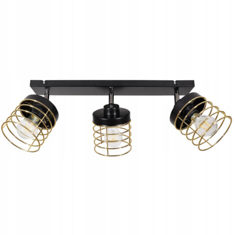 DECKENLAMPE HÄNGELAMPE KRONLEUCHTER GOLDEN LED PLAFON