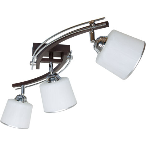 DECKENLAMPE HÄNGELAMPE KRONLEUCHTER PLAFON LED 3x60W
