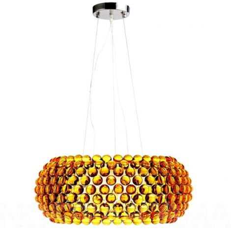 Deckenlampe - Kristallkugel-Hängeleuchte - 50cm - Savoni Gold