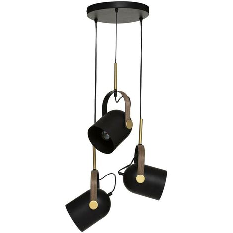 Deckenlampe mit 3 Lichtquellen, je 12 cm