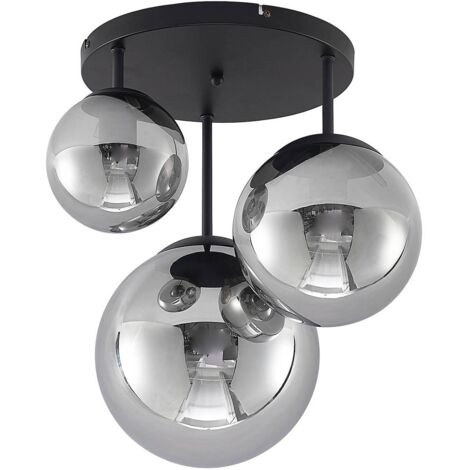 Deckenlampe "Teeja" aus Glas für Wohnzimmer & Esszimmer von Lindby