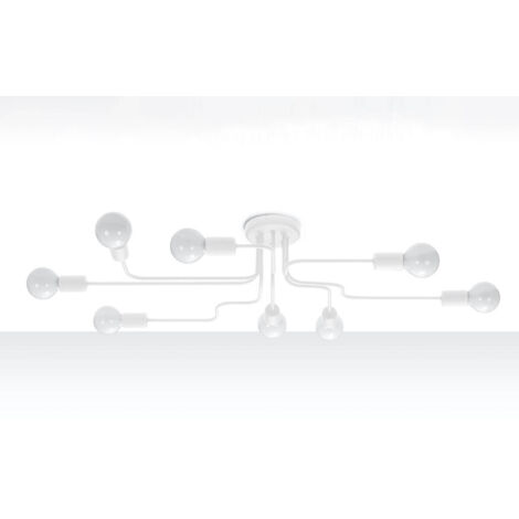 Deckenlampen Vector 8xE27 Neutralweiß 103cm Sollux