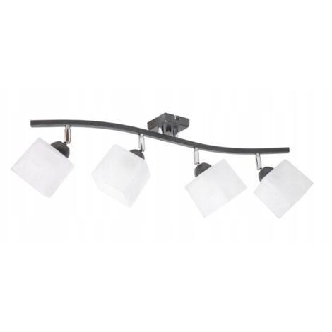 Deckenleuchte 4x60W LED Verstellbare Schirme