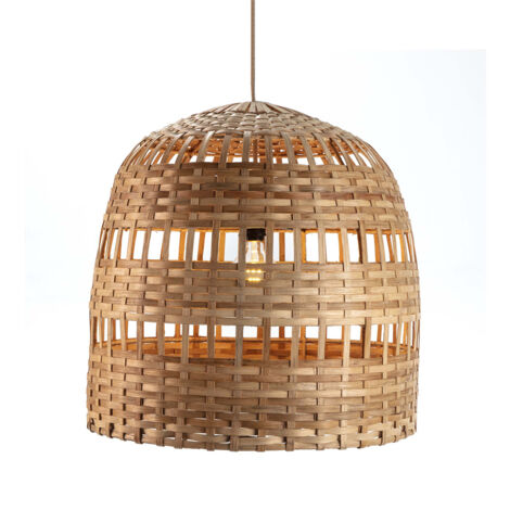 Deckenleuchte 60X60X60 Naturgeflecht