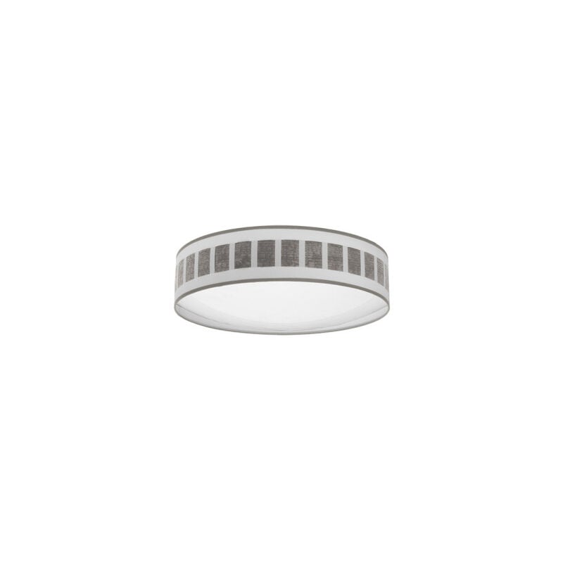 Fabrilamp - ivanna 72w deckenleuchte weiss-holz grau 5616lm 3000k,4000k,6500k 14x50x50 cm