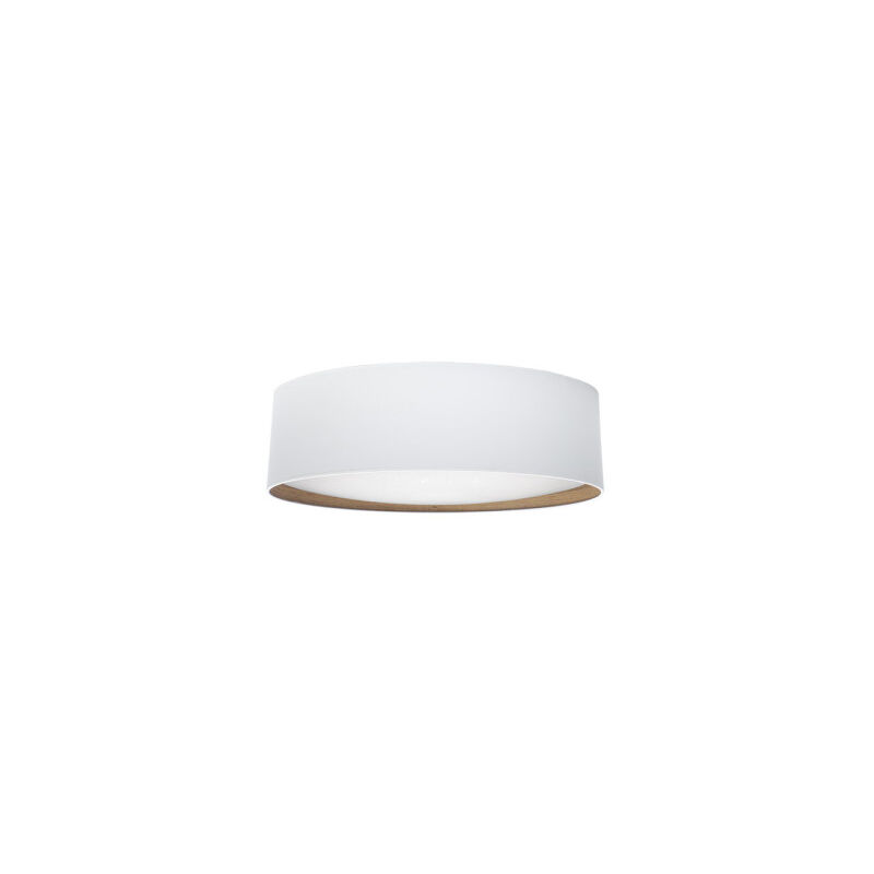Fabrilamp - Deckenleuchte 72w Tatiana Weiß/Mad.Clear 3000-4000-6500k 14x50x50 Cm 5616lm