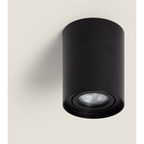 Deckenleuchte Aluminium Quarz Schwarz Schwarz