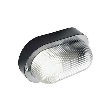 Deckenleuchte aus Kunstharz Echo Oval Black Line