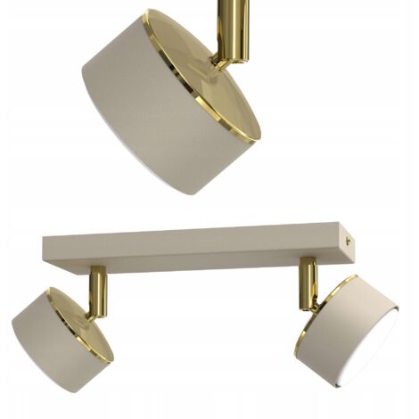 DECKENLEUCHTE DARK CASHMERE GX53 POLISH LED 2-Punkt VERSTELLBAR