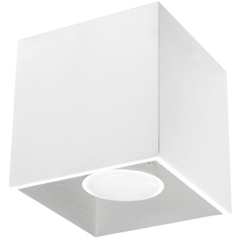Deckenleuchte Delta 1 GU10 Weiß Aluminium Lumino 00.123.27