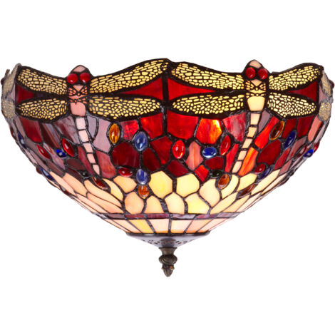 Deckenleuchte der Serie Belle Rouge, Durchmesser 40 cm