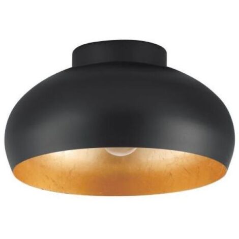 Deckenleuchte eglo mogano2 e27 1x40w schwarz gold-900554