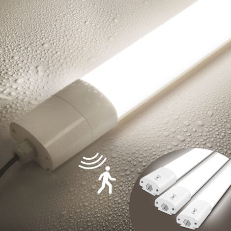 Deckenleuchte Feuchtraumleuchte mit Bewegungsmelder 36W IP65