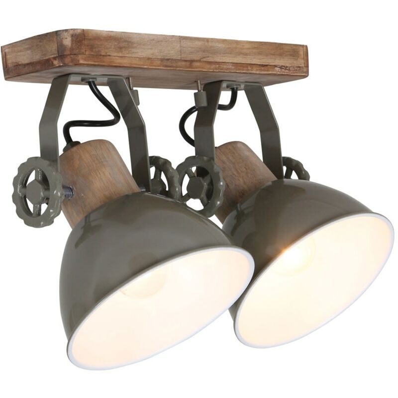 Neuwertig] Steinhauer Gaerwood Strahler Deckenstrahler Deckenlampe Deckenlampe Braun Grün B-Ware