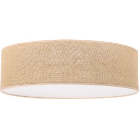 DECKENLEUCHTE JUTA PLEXI BEIGE 50CM E27
