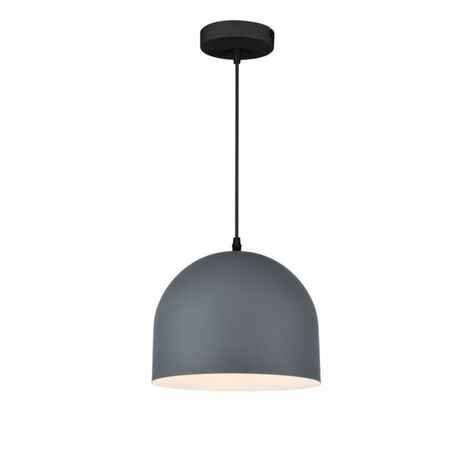 Deckenleuchte "Katilu" 240V E27 Ø 25 cm Grau