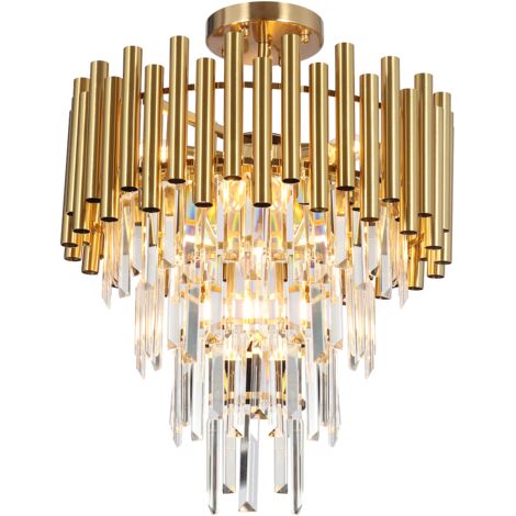 Deckenleuchte Madison 9 E14 Gold Milagro ML8806