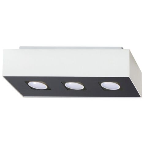 Deckenleuchte Mono   3xGU10 Neutralweiß 34cm Sollux