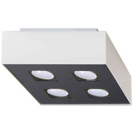 Deckenleuchte Mono 4xGU10 Neutralweiß 24cm Sollux