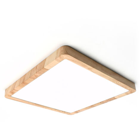 Deckenleuchte OLBIS IP44 LED Holz ITALUX PLF-63827-300L-24W-WO