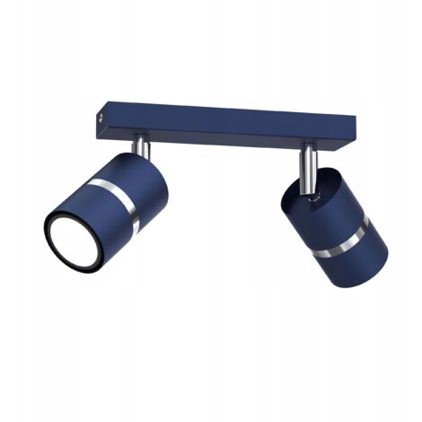 DECKENLEUCHTE SPOT LED REFLEKTOR MARINEBLAU 2 X GU10