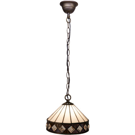 Deckenpendelleuchte kleinerer Durchmesser 20 cm mit Kette der Ilumina-Serie