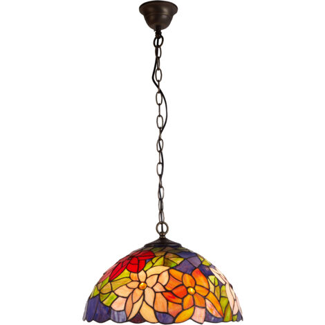 Deckenpendelleuchte mit größerem Durchmesser 40 cm mit Kette der Güell-Serie
