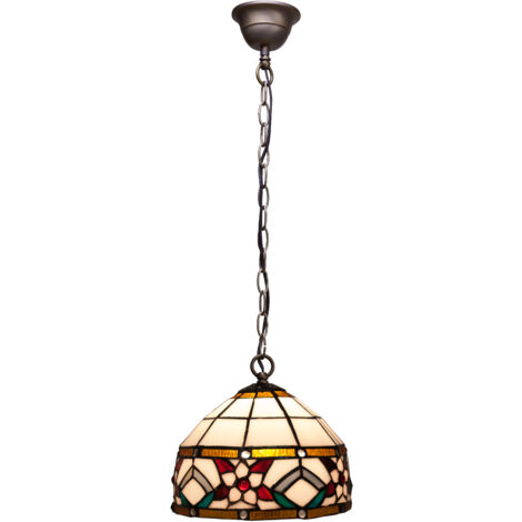Deckenpendelleuchte mit Kette und Lampenschirm mit 20 cm Durchmesser aus der Museum-Serie