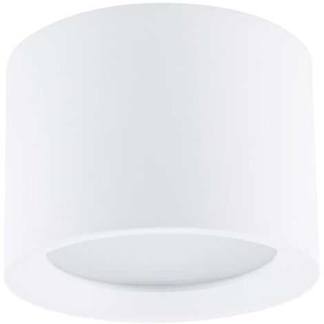 Deckenspot Aufputz Aluminium GX53 IP54 D: 8,5 cm rund Weiß Spot Lampe Decke Spot Leuchte Decke