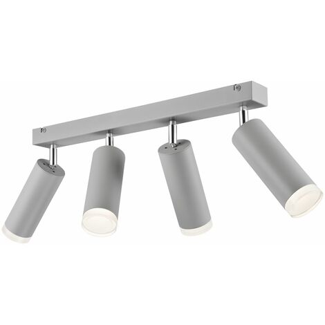 Deckenspot Silber E27 Aluminium Modern Deckenstrahler