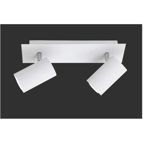 Deckenstrahler 2 verstellbare Spots Marley White Trio Lighting
