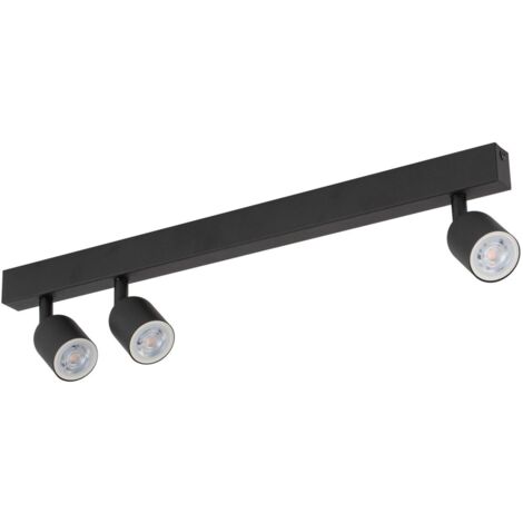 Deckenstrahler GU10 3-flammig 74 cm lang Metall Deckenlampe Deckenleuchte