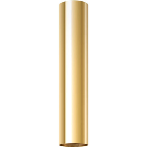 Deckenstrahler, längliche Röhre, gold, Ø6 cm, 1xGU10 10W, LAGOS SL.1203, Sollux Lighting