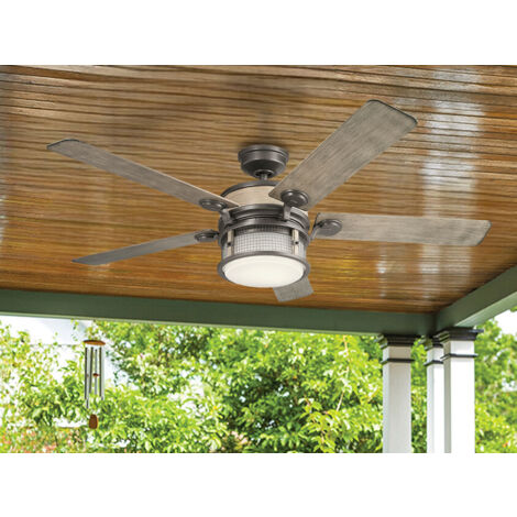 Deckenventilator AHRENDALE mit Licht, Outdoor geeignet IP44, Ø 152cm