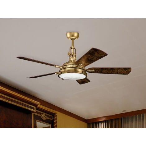 Deckenventilator HATTERAS mit LED Licht und Fernbedienung Ø142cm