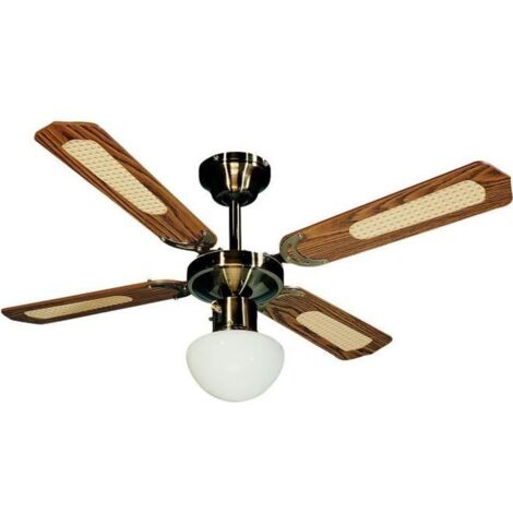Deckenventilator mit Lampe FARELEK BALI Ø107 cm