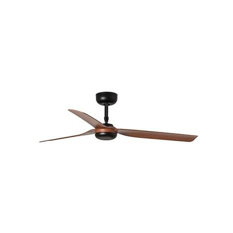 Deckenventilator ohne Licht schwarz/holz PUNT 33817