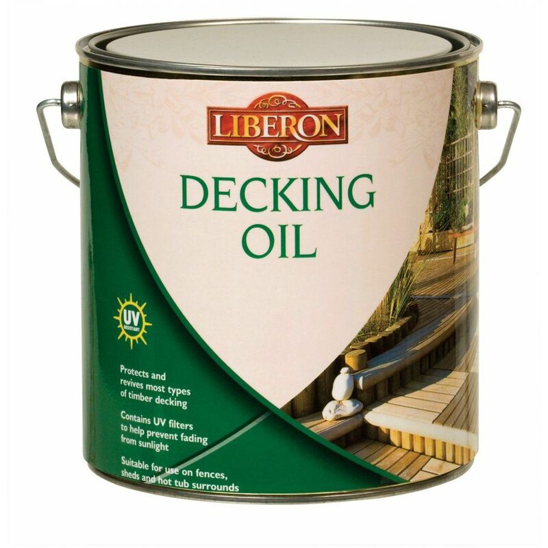 Decking Oil Teak 5 Litre LIBDOTE5L