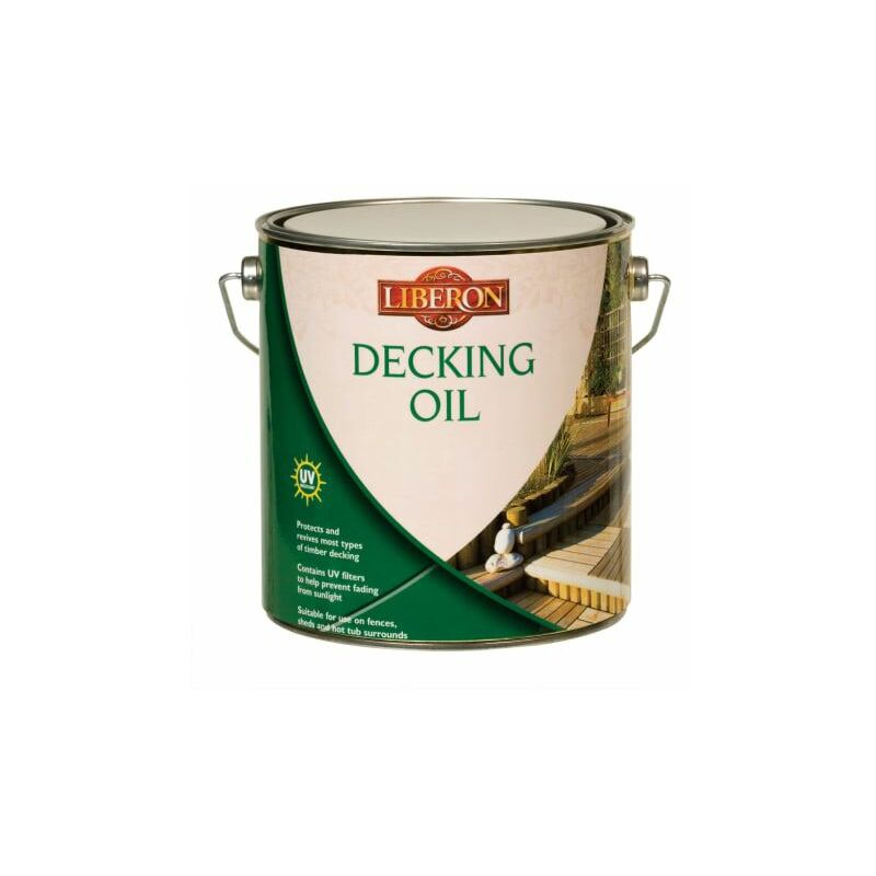 TBC - Decking Oil Teak 2.5 Litre LIBDOTE25L