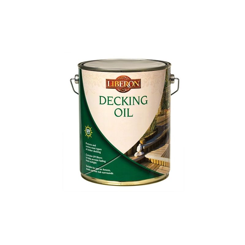 Liberon - Superior Decking Oil - Clear - 5 Litre - Clear