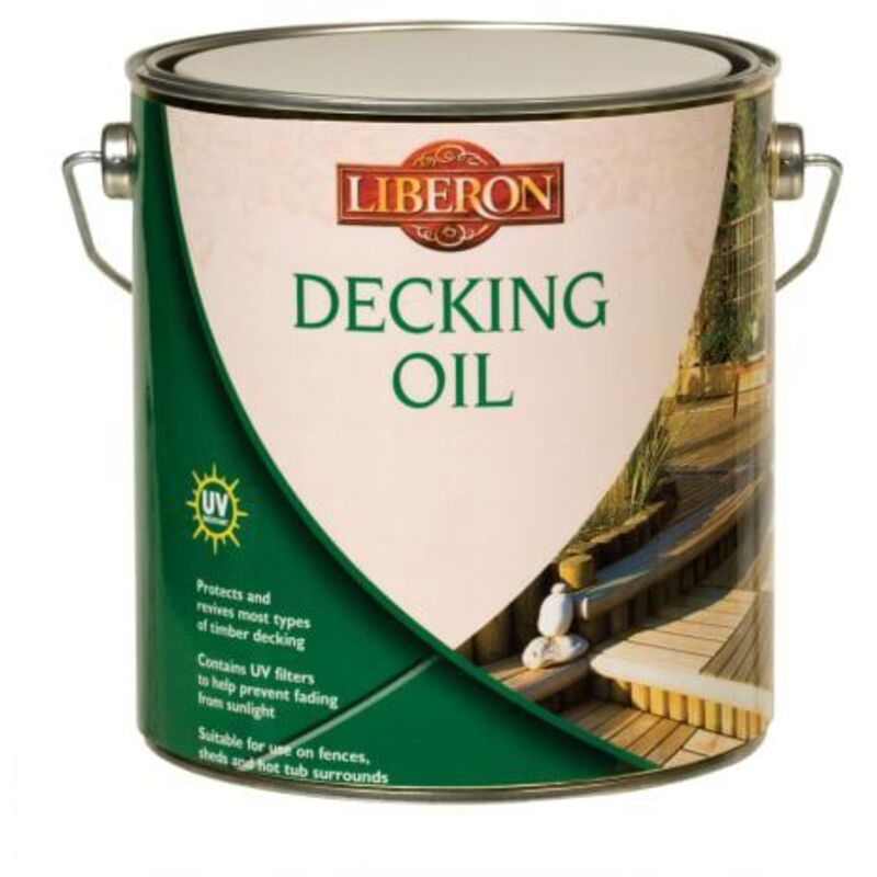 Liberon Decking Oil Teak 2.5 Litre LIBDOTE25L
