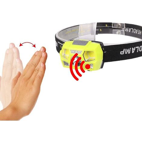 Deckon XPE + COB LED Faro Interfaz USB Impermeable Camping Ciclismo Senderismo Pesca Luz Bicicleta Bicicleta