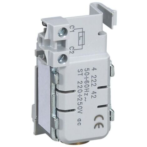 Déclencheur à émission de courant pour DPX³-I1600 , DPX³1600 , DPX³630 ou DPX³-I630 à tension de bobine 230V et 230V= - LEGRAND