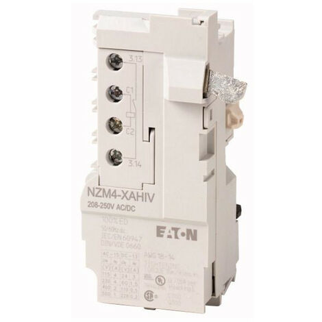 Déclencheur à émission de tension 12VAC/DC +1Fa 000266470 EATON NZM4 XAHIV12AC/DC